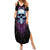 Technology Skull Summer Maxi Dress I'm blunt because God rolled me that way - Wonder Print Shop