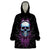 Technology Skull Wearable Blanket Hoodie I'm blunt because God rolled me that way - Wonder Print Shop