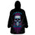 Technology Skull Wearable Blanket Hoodie I'm blunt because God rolled me that way - Wonder Print Shop