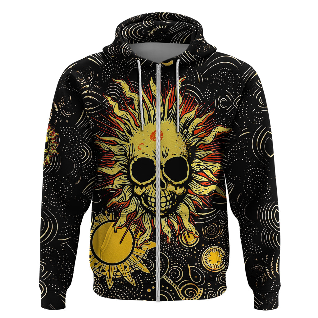 Sun Skull Hoodie I May Not Be Perfect But At Least I'm Not You - Wonder Print Shop
