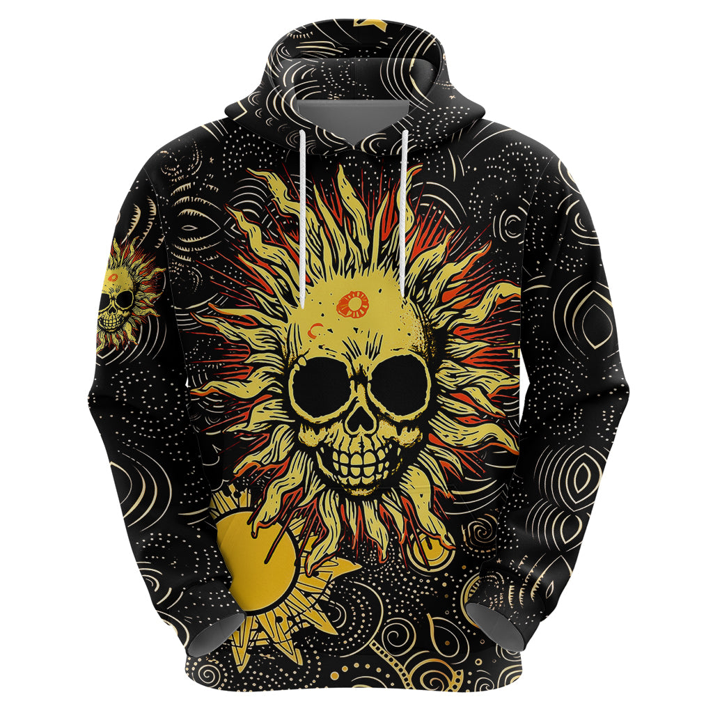 Sun Skull Hoodie I May Not Be Perfect But At Least I'm Not You - Wonder Print Shop