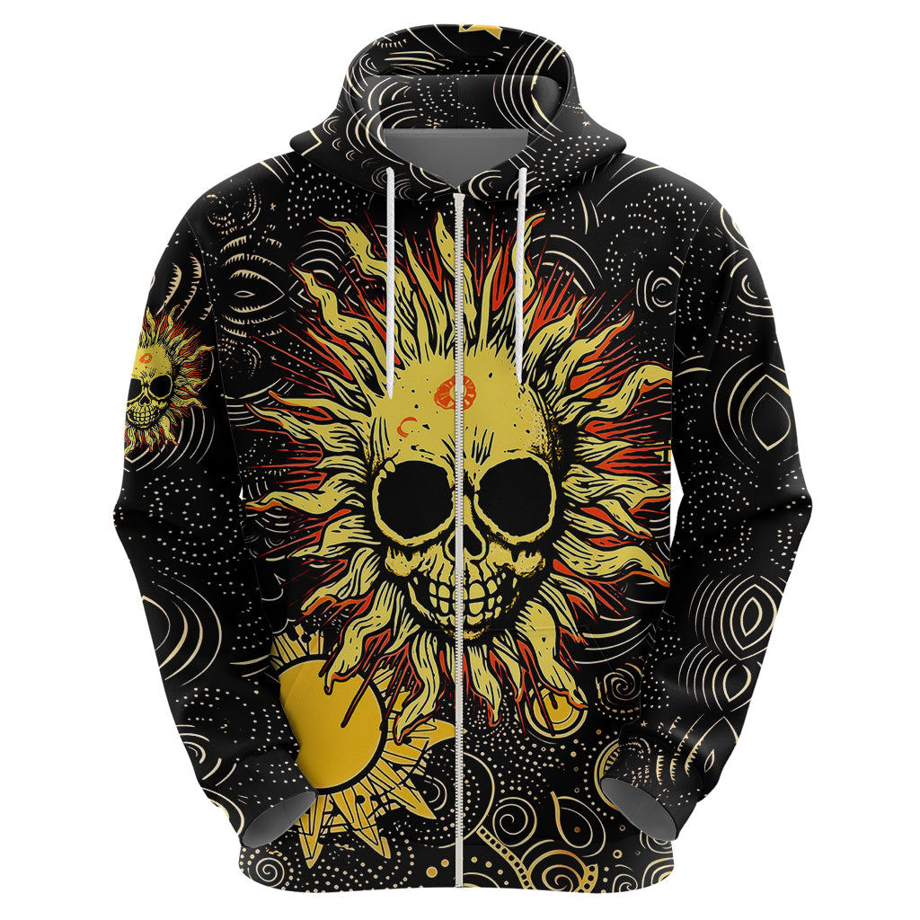 Sun Skull Hoodie I May Not Be Perfect But At Least I'm Not You - Wonder Print Shop