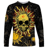 Sun Skull Long Sleeve Shirt I May Not Be Perfect But At Least I'm Not You - Wonder Print Shop