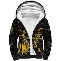Sun Skull Sherpa Hoodie I May Not Be Perfect But At Least I'm Not You - Wonder Print Shop