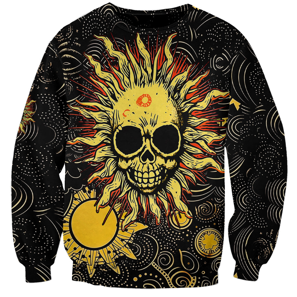 Sun Skull Sweatshirt I May Not Be Perfect But At Least I'm Not You - Wonder Print Shop