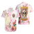 Flower Skull Hawaiian Shirt She Is Sunshine Mixed With A Little Hurricane - Wonder Print Shop