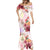 Flower Skull Mermaid Dress She Is Sunshine Mixed With A Little Hurricane - Wonder Print Shop