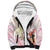 Flower Skull Sherpa Hoodie She Is Sunshine Mixed With A Little Hurricane - Wonder Print Shop