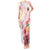 Flower Skull Tank Maxi Dress She Is Sunshine Mixed With A Little Hurricane - Wonder Print Shop