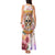 Flower Skull Tank Maxi Dress She Is Sunshine Mixed With A Little Hurricane - Wonder Print Shop