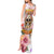 Flower Skull Tank Maxi Dress She Is Sunshine Mixed With A Little Hurricane - Wonder Print Shop