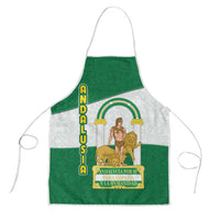 Andalusia Flag Apron Autonomous Community of Spain - Wonder Print Shop