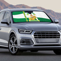 Andalusia Flag Auto Sun Shade Autonomous Community of Spain - Wonder Print Shop