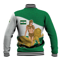 Andalusia Flag Baseball Jacket Autonomous Community of Spain - Wonder Print Shop