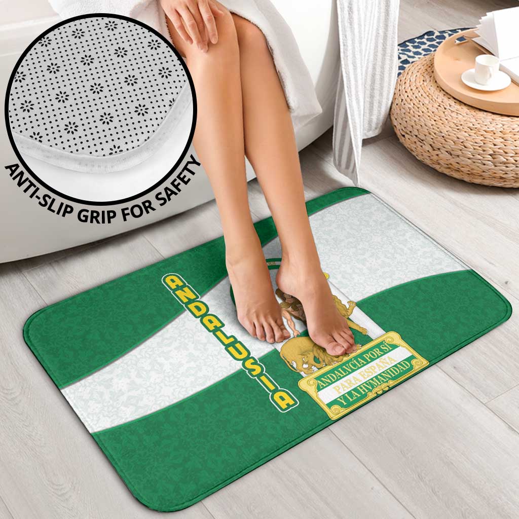 Andalusia Flag Bathroom Set Autonomous Community of Spain - Wonder Print Shop