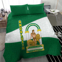 Andalusia Flag Bedding Set Autonomous Community of Spain - Wonder Print Shop
