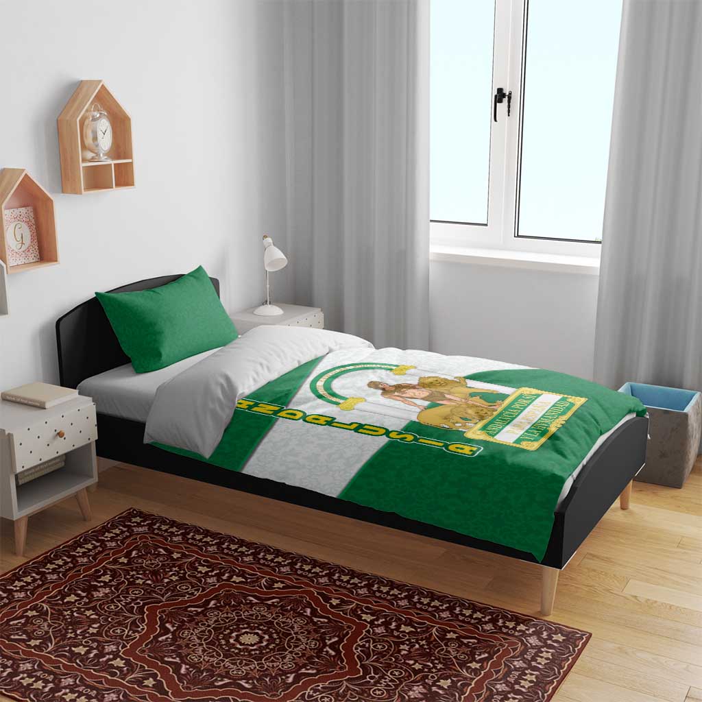 Andalusia Flag Bedding Set Autonomous Community of Spain - Wonder Print Shop