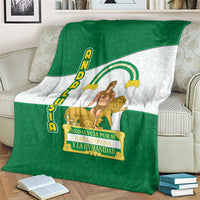 Andalusia Flag Blanket Autonomous Community of Spain - Wonder Print Shop