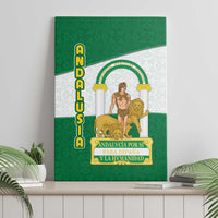 Andalusia Flag Canvas Wall Art Autonomous Community of Spain - Wonder Print Shop