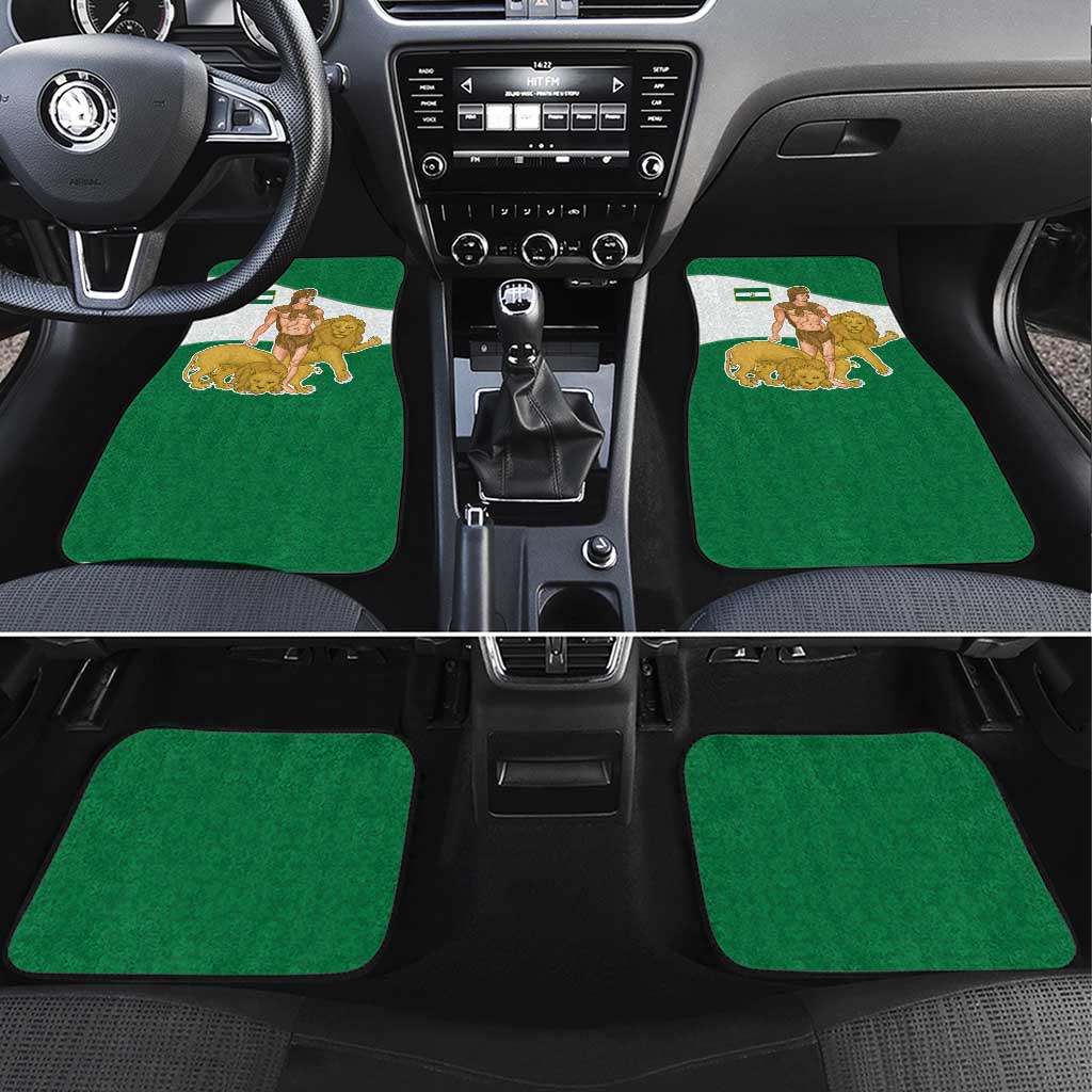 Andalusia Flag Car Mats Autonomous Community of Spain - Wonder Print Shop