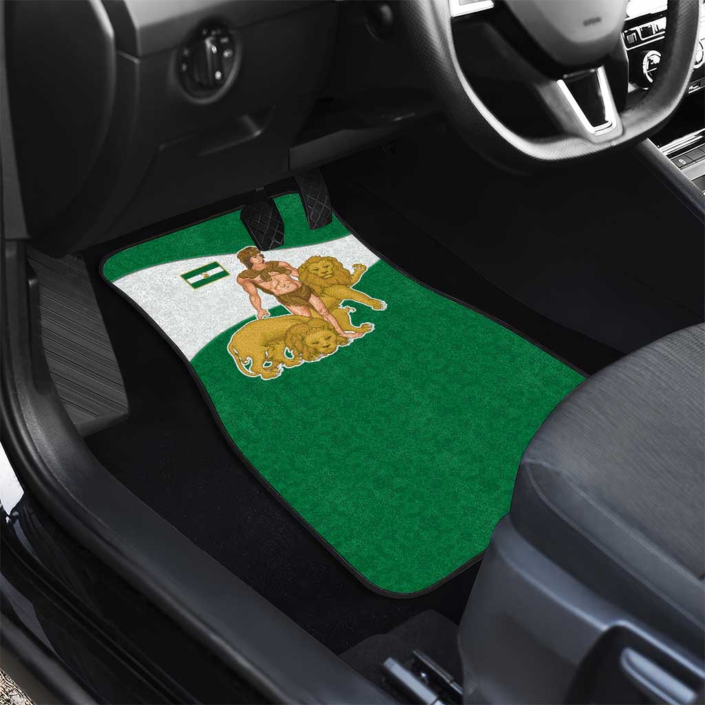 Andalusia Flag Car Mats Autonomous Community of Spain - Wonder Print Shop