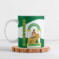 Andalusia Flag Ceramic Mug Autonomous Community of Spain - Wonder Print Shop