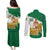 Andalusia Flag Couples Matching Puletasi and Long Sleeve Button Shirt Autonomous Community of Spain - Wonder Print Shop