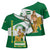 Andalusia Flag Cross Shoulder Shirt Autonomous Community of Spain - Wonder Print Shop