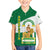 Andalusia Flag Family Matching Off The Shoulder Long Sleeve Dress and Hawaiian Shirt Autonomous Community of Spain - Wonder Print Shop