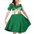 Andalusia Flag Family Matching Off Shoulder Short Dress and Hawaiian Shirt Autonomous Community of Spain - Wonder Print Shop