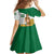Andalusia Flag Family Matching Summer Maxi Dress and Hawaiian Shirt Autonomous Community of Spain - Wonder Print Shop