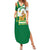 Andalusia Flag Family Matching Summer Maxi Dress and Hawaiian Shirt Autonomous Community of Spain - Wonder Print Shop
