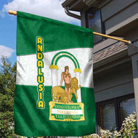 Andalusia Flag Garden Flag Autonomous Community of Spain - Wonder Print Shop
