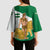 Andalusia Flag Kimono Sleeve Blouse Autonomous Community of Spain - Wonder Print Shop