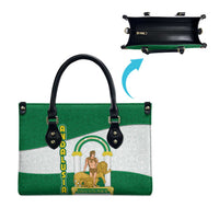 Andalusia Flag Leather Bag Autonomous Community of Spain - Wonder Print Shop