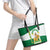 Andalusia Flag Leather Tote Bag Autonomous Community of Spain - Wonder Print Shop