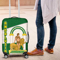 Andalusia Flag Luggage Cover Autonomous Community of Spain - Wonder Print Shop