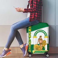 Andalusia Flag Luggage Cover Autonomous Community of Spain - Wonder Print Shop