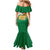 Andalusia Flag Mermaid Dress Autonomous Community of Spain - Wonder Print Shop