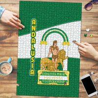 Andalusia Flag Puzzle Autonomous Community of Spain - Wonder Print Shop