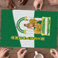 Andalusia Flag Puzzle Autonomous Community of Spain - Wonder Print Shop
