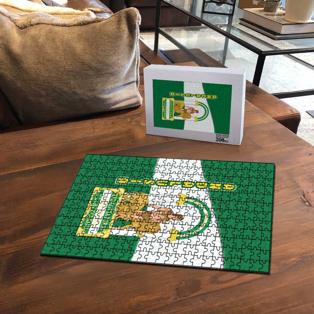 Andalusia Flag Puzzle Autonomous Community of Spain - Wonder Print Shop