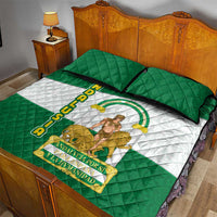 Andalusia Flag Quilt Bed Set Autonomous Community of Spain - Wonder Print Shop