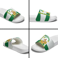 Andalusia Flag Slide Sandals Autonomous Community of Spain - Wonder Print Shop