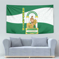 Andalusia Flag Tapestry Autonomous Community of Spain - Wonder Print Shop