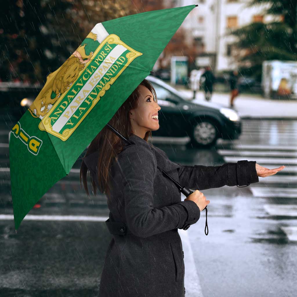 Andalusia Flag Umbrella Autonomous Community of Spain - Wonder Print Shop