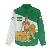 Andalusia Flag Women Casual Shirt Autonomous Community of Spain - Wonder Print Shop