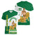Andalusia Flag Women V-Neck T-Shirt Autonomous Community of Spain - Wonder Print Shop