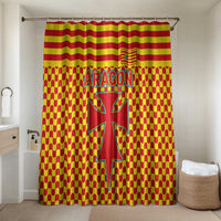 Aragon Flag Bathroom Set Autonomous Community of Spain - Wonder Print Shop