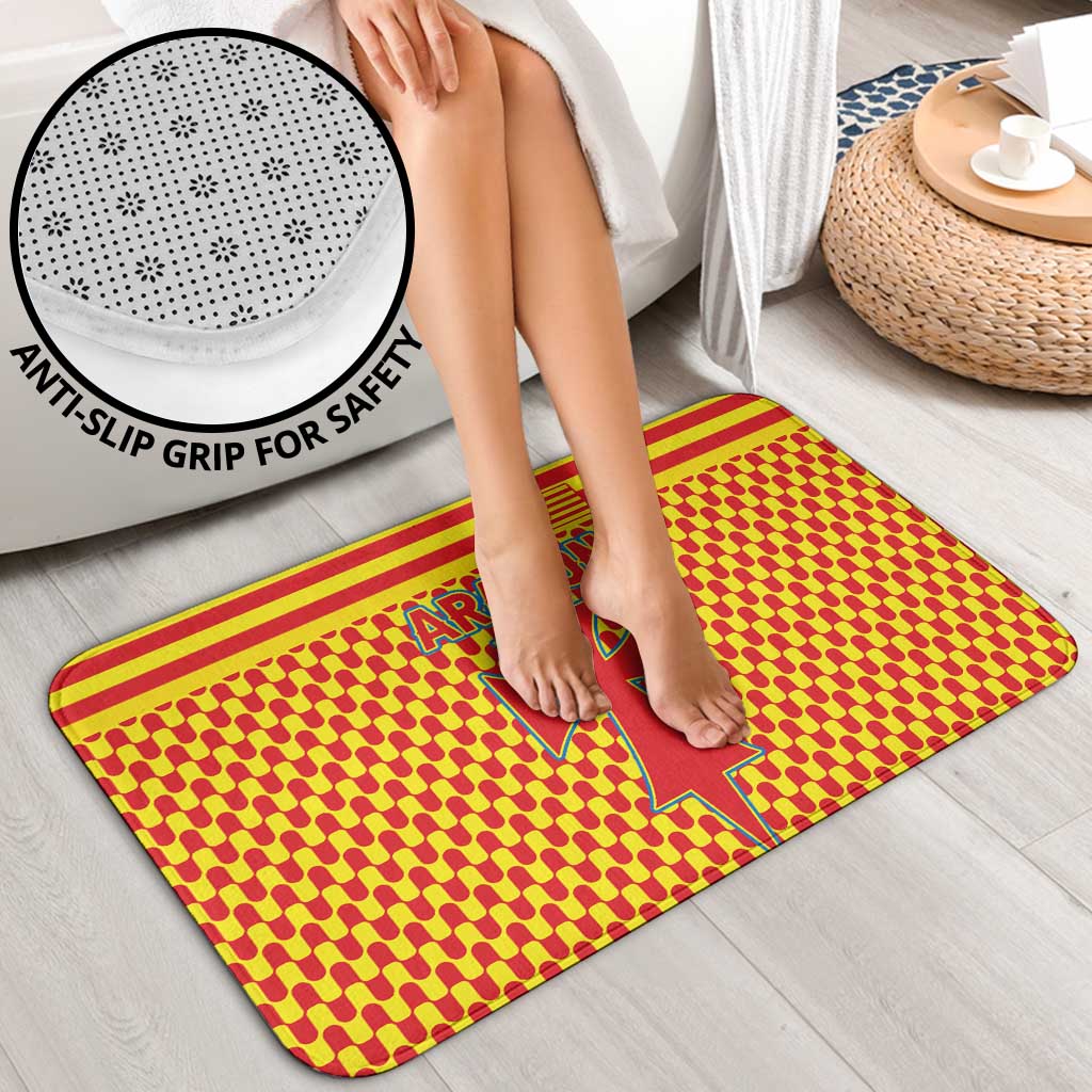 Aragon Flag Bathroom Set Autonomous Community of Spain - Wonder Print Shop